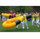 Transparent Cylinder Inflatable Sports Games Tennis Racket For Team Building