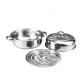 Home Kitchen Non Stick Cookware Set Steamer  Stainless Steel 410
