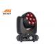 7*40W Moving Zoom RGBW LED Stage Lights 350° Rotation