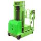 Electric Aerial Order Picker 300kg 3300mm Self - Propelled Powered In Orange