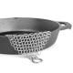 10mm circle stainless seel Chainmail Scrubber with hang part,cast iron cookware scrubber-best choice for cooking person.