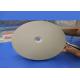 Customized 97% Alumina Large Ceramic Disk / Al2o3 Bunner Plates