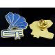 Zinc paint badges special-shaped music trumpet brooch pin school badges Yiwu gift logo