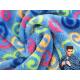 Printed Coral Fleece, Warp Knitted Fleece, Blanket Fabric/High Quality fabric material 100% polyester printed coral flee