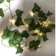 Wedding Party 20LEDs Leaf Garland Light Outdoor Waterproof Fairy String Lights