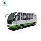 New energy sightseeing bus 14 seats electric shuttle bus for sale with doors