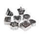 special gift stainless steel Heart shape cute cookie cutter set/cake cutter