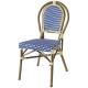 Lightweight Framed Bamboo Rattan Bistro Dining Chairs