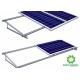 Anti Wind Aluminum Flat Roof Ballast Solar System With High Flexibility