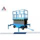 12m Working Height Mobile Hydraulic Scissor Lift Table with 500kg Load Capacity