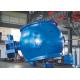 AWWA DN2000 Ductile Iron Blue Eccentric Ball Valve For Sewage / Water  / Sea Water System