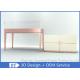 Glass Jewellery Shop Display Counter / Jewelry Store Display Case