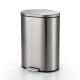Rustproof 2.38 Gallon Stainless Steel Step Trash Can