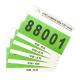 Race Identifier Running Bib Numbers , Waterproof Marathon Number Tag