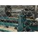 Low Noise Chain Link Fence Weaving Machine High Working Efficiency Large Capacity