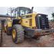 Second Hand Front Komatsu Compact Wheel Loader WA380-6 A/C Cabin 2014 Year