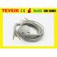 Compatible HP M1770A 10 lead ECG/EKG cable and leadwires with Banana4.0 IEC standard