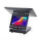 15.6 Inch POS Machine With External Thermal Printer And Dual Screens For Coffee Shop