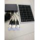 10W/7AH Li-ion lithium battery solar home power system with 3pcs LED 3W bulbs switch cable CE/TUV