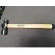 #45 Forged carbon steel Ball Peen Hammer with wooden handle (XL0043-2)
