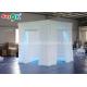 Inflatable Party Tent 2 Doors Inflatable Photo Booth White Durable Oxford For Wedding Party Rental