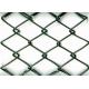 chain link wire mesh fence PVC coated