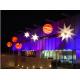 Hot selling hanging inflatable balloon with LED light for party, event, concert decoration