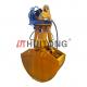 12M3 Clamshell Bucket For Mini Excavator Komatsu PC55  Yanmar Vio 35