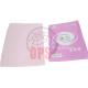 Pink Recycled Flexible Cosmetic Packaging Pouches With Zipper Three Side Seal
