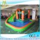 Hansel 2017 hot selling commercial PVC outdoor play area inflatable bounce house