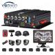 AI 4CH Car Recorder With GPS DVR 1080p Mobile DVR Car DVR Video Recorder
