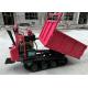 Narrow Roadbed 1000kg 2200rpm Rubber Track Carriers