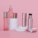 10ml Glass Cosmetic Containers Ampty Pink Essential Oil Glass Roller Bottle