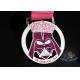 Unique Decoration Enamel Medals For Sports Events Gliter Color Anti Corrosion