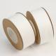 Polyester White Cotton Twill Tape ISO14001 Personalised Cotton Ribbon