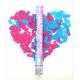 18 Eco-friendly Gender Reveal Cannon Biodegradable Flameproof For Baby Shower Party Supplies