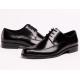 Officer Business Mens Leather Dress Shoes , Black Dress Loafers Slip Resistant