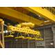 High Level Slewing Overhead Crane Telescopicel Ectromagnetic With Carrier Beam
