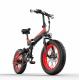 20 Inch Fat Tire Beach Cruiser Ebike X3000 48v 1000w 14.5Ah LG Battery Cells