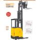 Electric Seated Reach Truck Forklift 1.5 Ton Load Capacity With Double Scissor