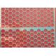 Powder Coating Black Aluminum Hexagonal Round Hole Speaker Grille Punching Metal Mesh