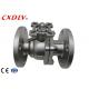 CF3M ANSI150 Stainless Steel Ball Valve 2 Pieces Full Port with ISO5211 TOP
