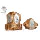Copper And Silver Casket Accessories With Praying Hands , Casket Hardware Suppliers