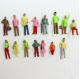 1:75 Architectural Scale Model People 3D Painted Figures 2.5cm