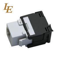 Utp 180 Degree Rj45 Modular Keystone Jack For Cat5e Cat6