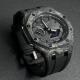 Mechanical Casio Watch Case Fashion Fold Over Clasp Type Carbon Fiber Watch Case