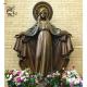 BLVE Bronze Virgin Mary Statues Catholic Religious Life Size Large Garden Sculpture Church Decoration
