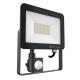 Toughened glass lens IR Sensor 30W LED Floodlight IP44