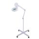 magnifying lamp  floor stand  magnifier led  light with univeral casters 5 diopter