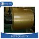 5005 5754 Copper Colored Aluminum Coil Sheet With PE Film Building Construction